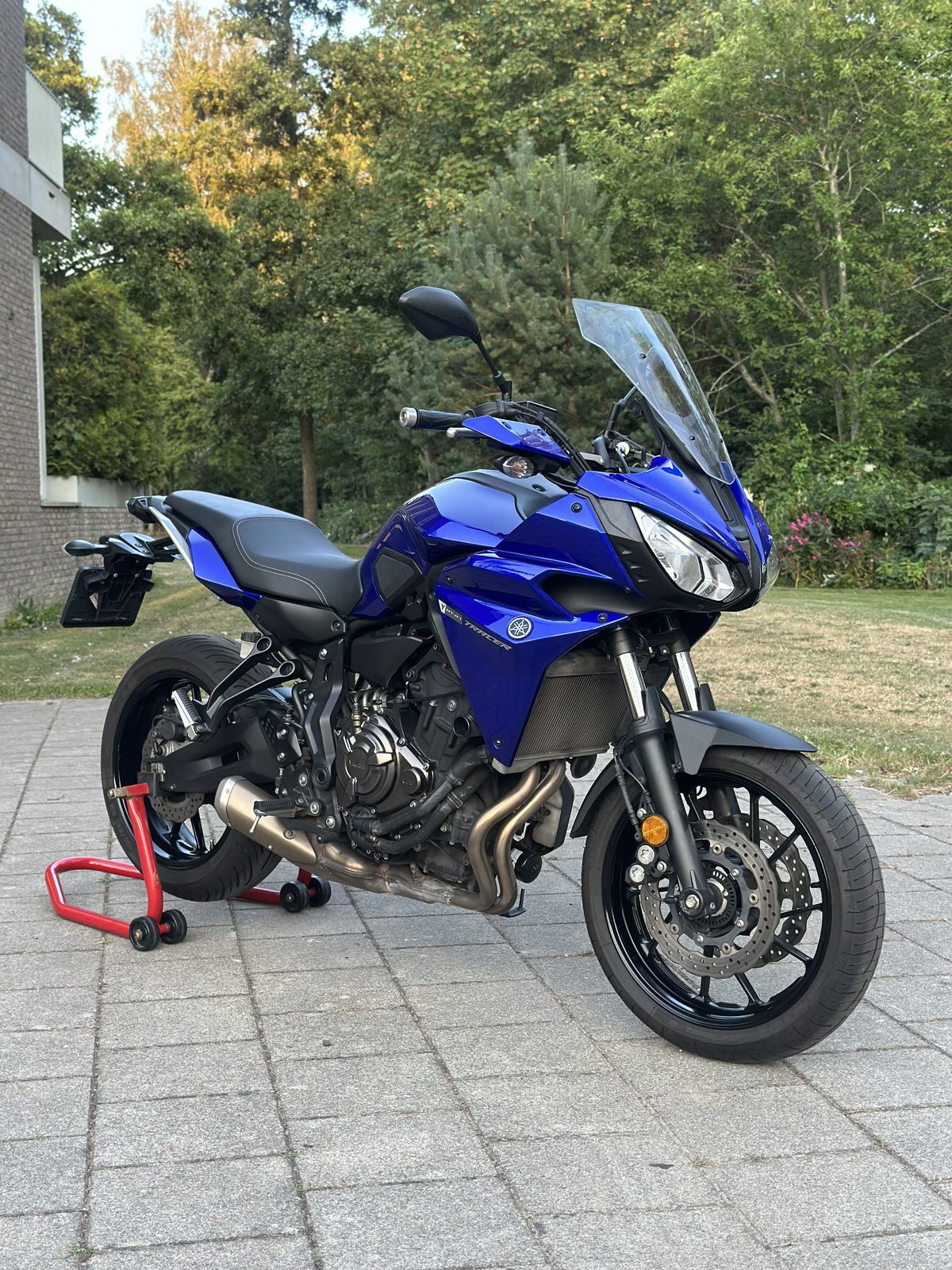 Yamaha Tracer 700 2016, driekwart vooraanzicht